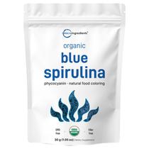 Microingredientes em pó de espirulina azul 30 porções 30g