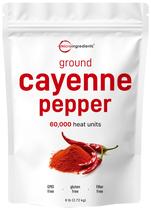 Microingredientes em pó de pimenta caiena 2,72 kg (60.000 SHU)