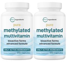 Microingredientes multivitamínicos 19 em 1 metilados 480 cápsulas