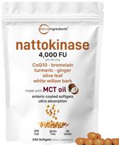 Microingredientes Nattokinase 4000 FU 240 Softgels MCT Oil Microingredientes Nattokinase 4000 FU 240 Softgels MCT Oil