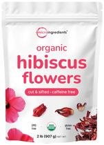 Microingredientes orgânicos para chá de flores de hibisco 1 kg