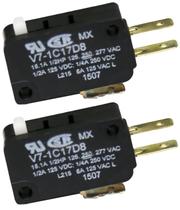 Microinterruptor Honeywell V7-1C17D8 - Série V7 - 15,10A 250V