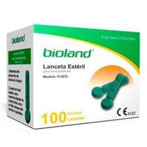 Microlanceta Caixa com 100 unidades Modelo G423L - Bioland Microlanceta Caixa com 100 unidades Modelo G423L - Bioland