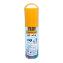 MICROLINE 0.4 Mm - ESTOJO REDONDO COM 12 CORES - COMPACTOR MICROLINE 0.4 Mm - ESTOJO REDONDO COM 12 CORES - COMPACTOR