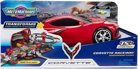 Micromachine playset de batalha corvette raceway 3054