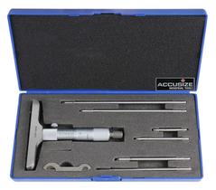 Micrometer Accusize Industrial Tools 0-150mm 4cm Base 6 Hastes