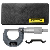 Micrometro 0 A 25mm Bom-6517 - BOMVINK