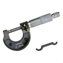 Micrômetro Externo com catraca 0 a 25 Mm com Calibrador