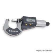 Micrometro externo digital 0-25mm 0,001mm 110.284-new digimess Micrometro externo digital 0-25mm 0,001mm 110.284-new digimess