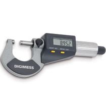 Micrômetro Externo Digital - Nível De Proteção IP40 - Cap. 0-25mm - Resolução De 0,001mm - Ref. 110.284-NEW - DIGIMESS