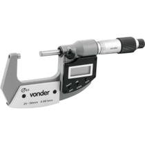 Micrômetro Externo Digital Vonder 1-2" 25-50 Mm Ip65 À Prova D'água Com Chaves De Ajuste E Auxiliar Micrômetro Externo Digital Vonder 1-2" 25-50 Mm Ip65 À Prova D'água Com Chaves De Ajuste E Auxiliar