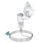 Micronebulizador Soniclear Micropar Plus Infantil Dá para utilizar deitado que não derrama o liquido