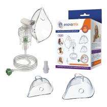 Micronebulizador Universal Enovamix com 3 Máscaras para Inaladores