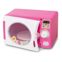 Microondas 1.0 Infantil com Som Rosa, Calesita 0344 Ta Te Ti Microondas 1.0 Infantil com Som Rosa, Calesita 0344 Ta Te Ti