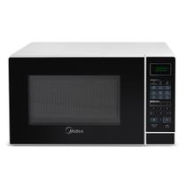 MICROONDAS 20L MIDEA - 127V - MRAS21 Branco e Preto
