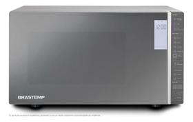 Microondas 32l Grill Espelhado Cinza 127v - Brastemp