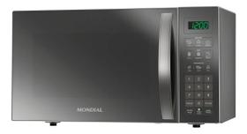 Microondas Bancada 34l Cinza Espelhado 220v 1400 W - Mondial