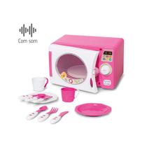 Microondas completo com som e acessórios - tateti 0346