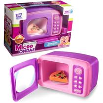 Microondas Cozinha Infantil Little Cook Rosa - Zuca Toys