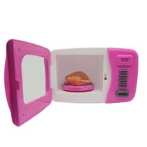 Microondas De brinquedo Infantil Com Som Luz e Movimento DMT6672