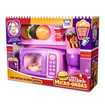 Microondas Infantil Meu Lanchinho Com Acessorios 7809 - Zuca Toys