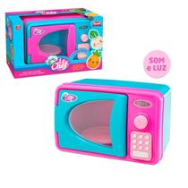 Microondas Le Chef De Brinquedo Infantil com sons e luzes - USUAL