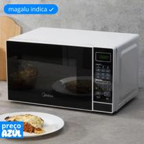 Microondas Midea 20 127V 220V Branco e Preto LMRAS21 20L Micro-ondas