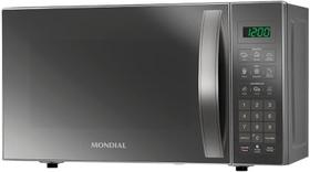 MicroOndas, Mondial, Cinza Espelhado, 1200W, MO0121E MicroOndas, Mondial, Cinza Espelhado, 1200W, MO0121E