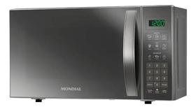 Microondas Mondial Mo0121e 21l 1200w Cor cinza 220v Microondas Mondial Mo0121e 21l 1200w Cor cinza 220v