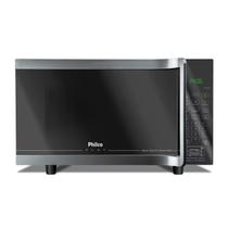 Microondas Philco 28L Flat 1400W Preto - Sem Prato Giratório