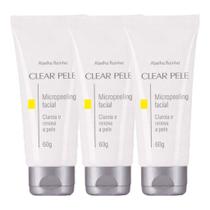 Micropeeling Facial Clear Pele ação CLAREADORA (3 unidades) - Abelha Rainha