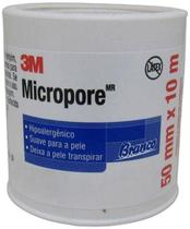 Micropore branco 3M - 50mm x 10m