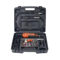 Microretifica Black & Decker com Controle de Toque, 180W, 127V, Preto/Laranja - RT18KA-BR