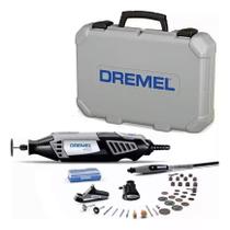 Microrretifica dremel 4000 3/36 c/36 acessorios + 3 acoplamentos 220v