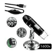 Microscópio 1600x Cam 2.0 Mp Profissional USB Digital
