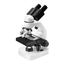 Microscópio Binocular Composto De Alta Definição 40X-2000X LED Corpo De Metal Para Educação Em