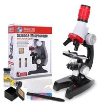 Microscópio Biológico Infantil com Aumento de 1200x - Ideal para Estudantes