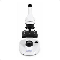 Microscópio biológico monocular c/ aumento de 40x a 640x led 1w - sdmb-10