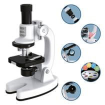 Microscópio Científico Ampliação 60x 120x Brinquedo DM Toys