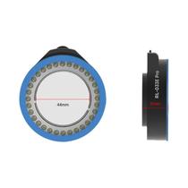 Microscópio Com Luz De Anel Polarizada Dupla, 32 LEDs, Eliminador De Reflexão Sem Ofuscamento Microscópio Com Luz De Anel Polarizada Dupla, 32 LEDs, Eliminador De Reflexão Sem Ofuscamento