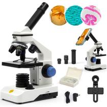 Microscópio Composto Monocular Swift 80X-2000X para Crianças