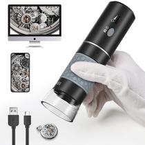 Microscópio digital Bysameyee 4K WiFi 50-1000X Ampliador USB Microscópio digital Bysameyee 4K WiFi 50-1000X Ampliador USB
