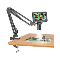 Microscópio Digital Com Braço Flexível 1000X E Tela IPS De 5 Polegadas Para Soldagem De PCB, Plantas