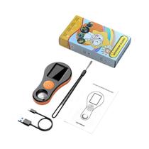 Microscópio Digital Com Lente De Aumento De 2.0MP, Tela IPS De 2.0'' E 8 LEDs Para Identificação De