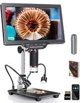 Microscópio Digital Dcorn 10" HDMI LCD 1500X com Câmera de 16MP