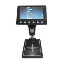 Microscópio Digital Display LCD 5" Zoom 500X 1000X Wifi Celular Android IOS - Diverte