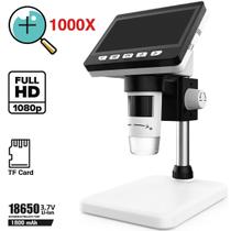 Microscópio Digital Eletrônico Display LCD Zoom 1000x GT955