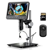 Microscópio Digital LCD MOYSUWE 1200X com Tela de 7" e 32GB - Ideal para Reparos Microscópio Digital LCD MOYSUWE 1200X com Tela de 7" e 32GB - Ideal para Reparos