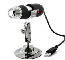 Microscópio Digital Para Celular E Pc Profissional 1600X 2Mp