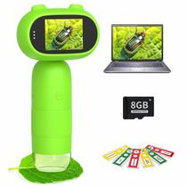 Microscópio Digital Portátil Hayve 1000X 16MP - Ideal para Crianças